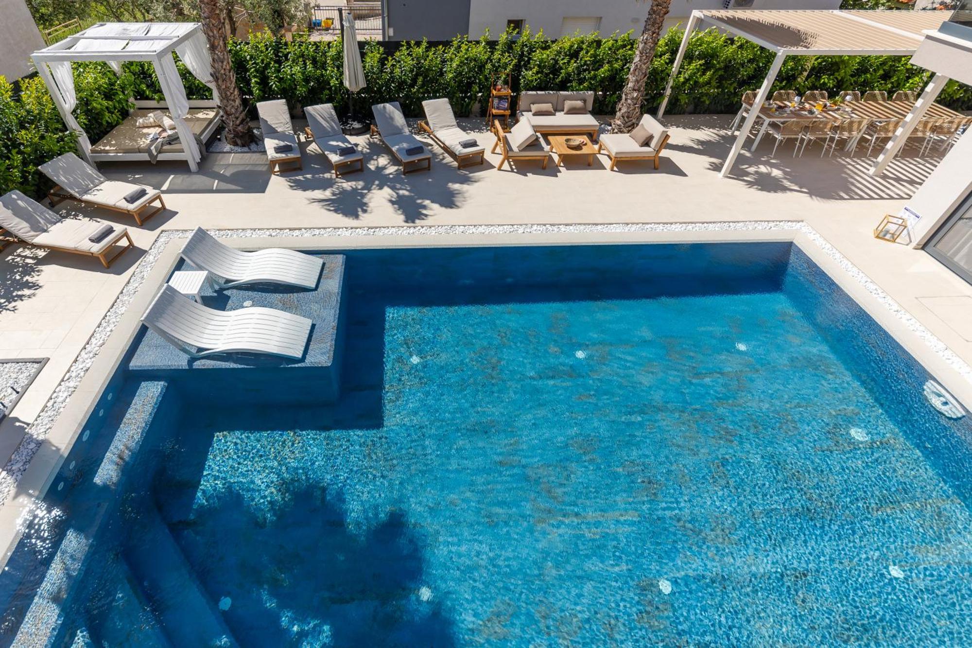 Kaštel Stari Luxury Villa My Wish With Pool מראה חיצוני תמונה
