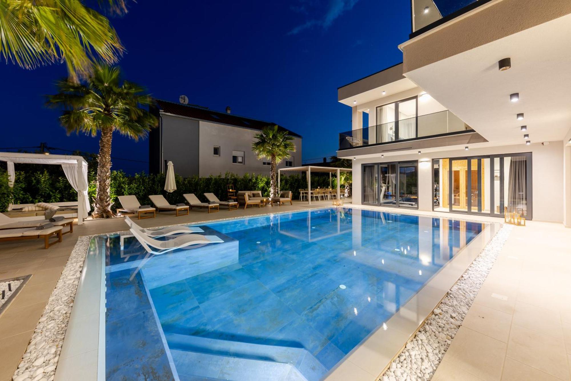 Kaštel Stari Luxury Villa My Wish With Pool מראה חיצוני תמונה
